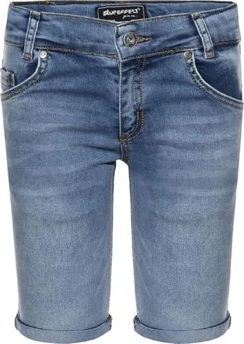 Blue Effect Jungen Shorts Jeans Ultra Stretch, Slim, medium Blue, 140