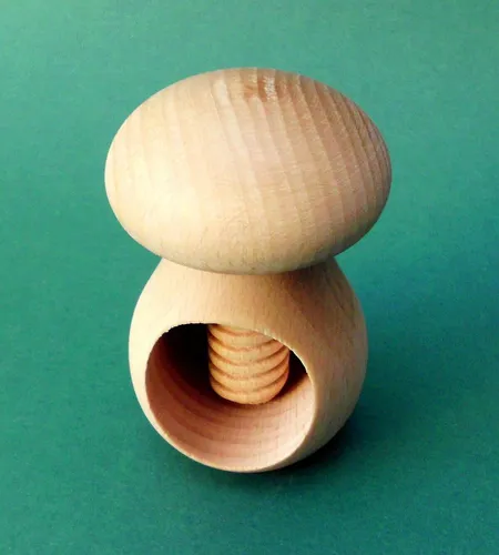 Nussknacker Pilz natur