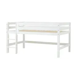 Produktbild Hoppekids Halbhochbett ECO Luxury, gerade Leiter