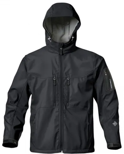 Stormtech HS-1W | Damen Epsilon H2Xtreme Shell - Schwarz - Größe: XL - Wasserdichte und atmungsaktive Jacke mit praktischen Taschen und verstellbarem Kordelzug. Ideal für Outdoor-Aktivitäten, schützt zuverlässig bei jedem Wetter.