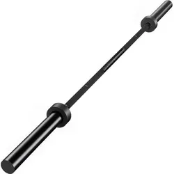SPORTNOW Olympia Langhantelstange 180 cm – 200 kg Tragkraft - Robuste Langhantelstange aus Stahl, ideal für Krafttraining. Mit rutschfestem Griff und rotierenden Hülsen für mehr Komfort und Sicherheit beim Heben. Perfekt für Bizeps-, Trizeps- und Core-Training.