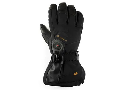 Therm-Ic Ultra Heat Boost Gloves Men schwarz (000) 9,5 - Beheizte Skihandschuhe für Herren mit innovativer Primaloft-Isolation. Genießen Sie bis zu 7,5 Stunden Wärme, schnelle Aufheiztechnik und nachhaltige Materialien für optimalen Komfort auf der Piste.