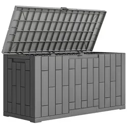 Outsunny Gartenbox 227 Liter – Wasserdicht und Abschließbar