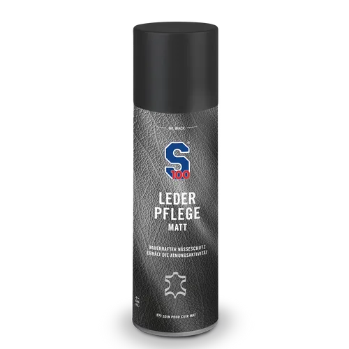 S100 Leder-Pflege Matt 300ml - Schuhpflege für mattes Glattleder und Rauleder, schützt und pflegt, hält das Leder weich und frisch, wirkt nässeabweisend – ideal für Nubuk und Wildleder.