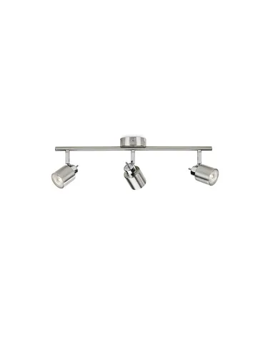 Meranti Bar/Tube Nickel 3x35W 230V - Moderne Lampe mit 3x35W Leistung, ideal für stilvolle Beleuchtung in Wohnräumen oder Büros.