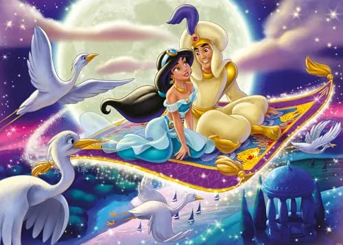 Ravensburger Puzzle 12000002 - Aladdin - 1000 Teile Puzzle für Erwachsene und Kinder ab 14 Jahren, Disney Puzzle, Disney Geschenke