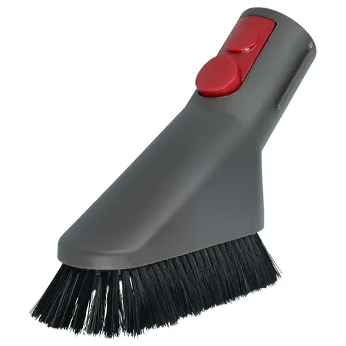 vhbw Mini-Möbelbürste kompatibel mit Dyson V12 Detect Slim Absolute Staubsauger - 10,9cm