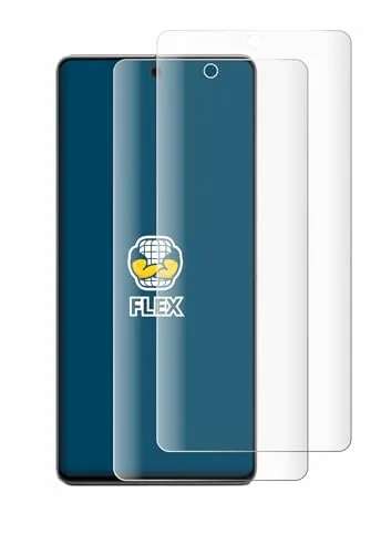 BROTECT 2 Stück Full-Cover Schutzfolie für Google Pixel 7 Pro (case-friendly) Full-Screen Displayschutz-Folie [3D Curved, Kristall-Klar]