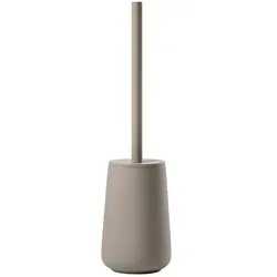 Zone Denmark Nova One Toilettenbürste in Taupe - Elegante Klobürste aus Steinzeug mit Soft Touch Beschichtung, ideal für modernes Badezimmer-Design. Teil der stilvollen Nova Badezimmer-Kollektion.