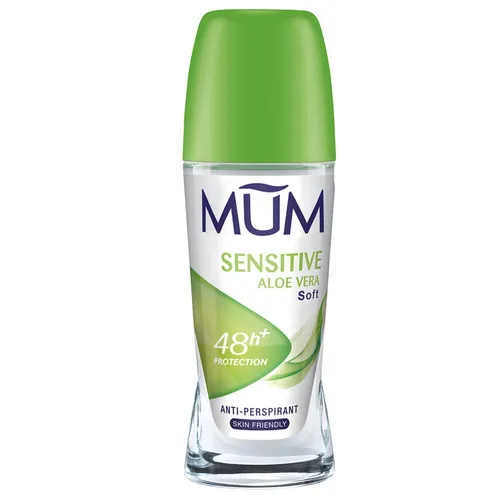 MUM Deo Roll on Sensitive Care mit Aloe Vera und Jojobaöl 50ml