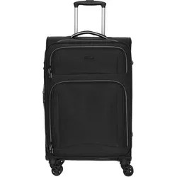 D N D N Travel Line 9204 - 4-Rollen-Trolley M 66 cm, leicht und geräumig mit TSA-Schloss und viel Stauraum