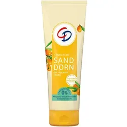 CD Sanddorn Handcreme 75 ml - Handcreme für intensive Pflege trockener Hände, mit wertvollem Sanddornextrakt für geschmeidige Haut.