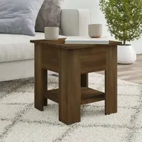 vidaXL Couchtisch in Braun Eichen-Optik 40x40x42 cm von vidaXL