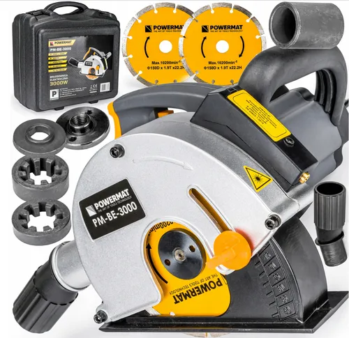 Mauernutfräse 3000W mit Laser und Koffer