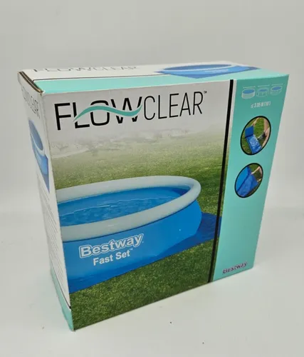 Bestway Flowclear / Bodenplane / Blau / 335 x 335 cm / Quadratisch / NEU & OVP !