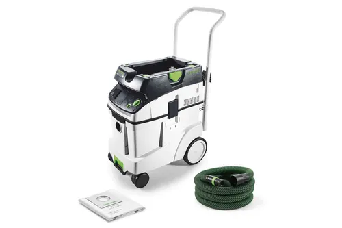 Festool CLEANTEC CTL 48 E Absaugmobil - Nass- & Trockensauger mit 1200 W Leistung, ideal für professionelle Anwendungen, ausgestattet mit einem hochwertigen Filter und einem großen Behälter für effizientes Arbeiten.