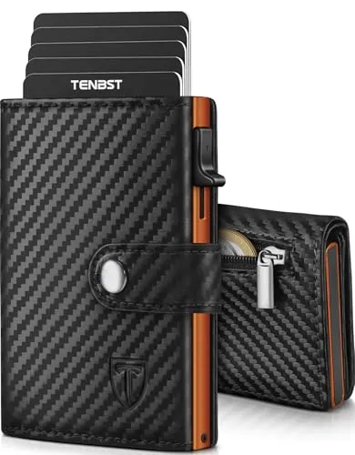 TENBST Geldbörse Herren in orange von TENBST