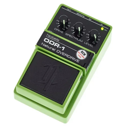 Nobels ODR-1 BC Effektpedal - Effektgerät für E-Gitarre & Bass; Weiterentwicklung des beliebten Natural Overdrives mit Bass-Cut-Schalter und 9-18V DC Betrieb für mehr Headroom.