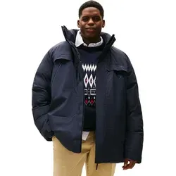 Tommy Hilfiger Big & Tall Funktionsjacke PADDED JACKET für Herren - Die PADDED JACKET von Tommy Hilfiger Big & Tall ist ideal für Outdoor-Aktivitäten. Der gerade Schnitt sorgt für Komfort, während die Brusttasche praktische Aufbewahrung bietet. Pflegeleichtes Material macht sie zum perfekten Begleiter für Freizeit und Abenteuer.