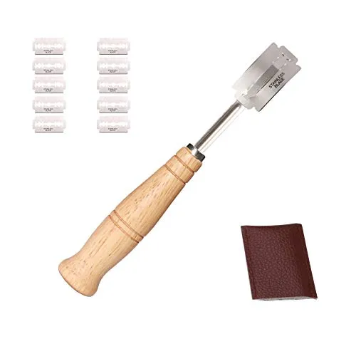 EDATOFLY BrotBäcker Slashing Tool, Brotbäcker Cutter Slashing Tool, 10Pcs Klinge Aus Rostfreiem Stahl, Rasiermesser für DIY Brotteig Bakeware Küche