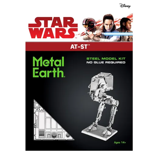 METAL EARTH 3D MODELLBAUSATZ MODELBAU AUS METALL - STAR WARS AT-ST NEU