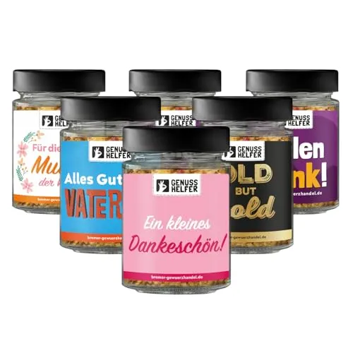 Bremer Gewürzhandel Geschenkglas mit Spruch: Dip-Mischung Aglio Speciale, 100g