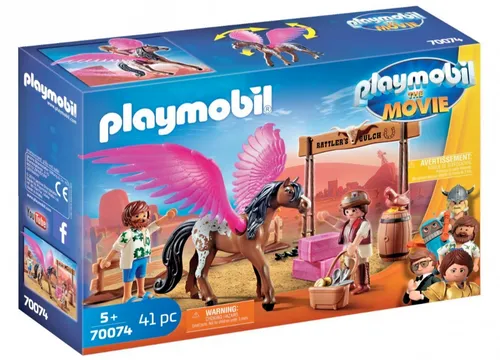 Playmobil 70074 The Movie Marla Del & Pferd mit Flügeln | Spielzeug-Set | Neu