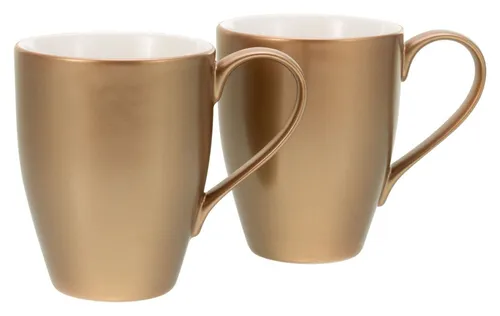 CreaTable - Golden Days - Kaffeebecher 2-tlg (Weiss)