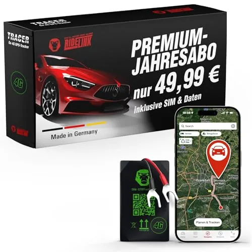 Tracer GPS Tracker | 4G Auto Motorrad Fahrrad LKW - Hochwertiger GPS Tracker für Fahrzeuge: Der Tracer Go ist klein, unauffällig und bietet Echtzeit-Tracking sowie Alarm bei Diebstahl, ideal für Autos, Motorräder und LKW.