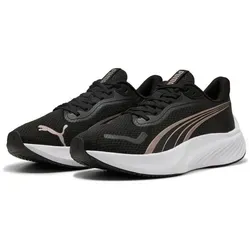 PUMA Unisex Pounce Lite Straßen-Laufschuh in Black Rose Gold, 41 EU - Laufschuhe mit PUMALITE Schaumstoff für optimalen Komfort und mittlerer Dämpfung, ideal für Sportler, die Stil und Leistung suchen.