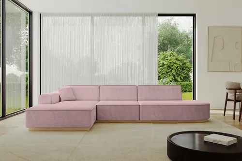 ALTDECOR Ecksofa IREA-L2-v2 - Ecksofa in L-Form, bietet hohen Sitz- und Liegekomfort mit hochwertiger Polsterung und elegantem Design – ideal für gesellige Abende.