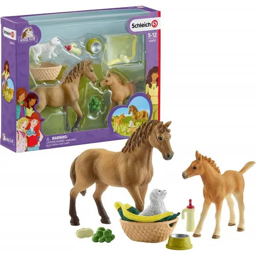 42432-Schleich GmbH Horse Club Sarahs TierbabyPflege NEU OVP Horse Club Sarahs