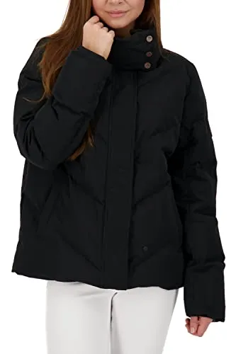 Alife & Kickin Winterjacke KatalinaAK A Jacket Damen Moonless - Funktionsjacke mit abgedecktem Reißverschluss, hohem Stehkragen und dickem Fleece-Futter für optimale Wärme und perfekten Sitz.
