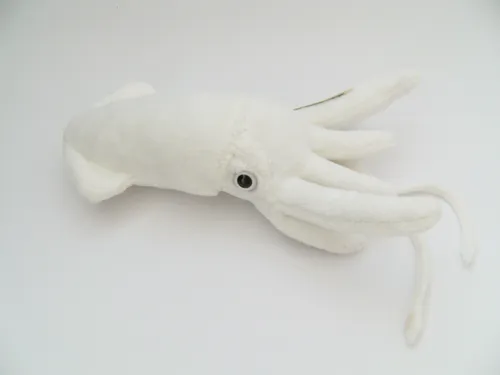 Cornelissen - Kuscheltier - weißer Tintenfisch - 24 cm