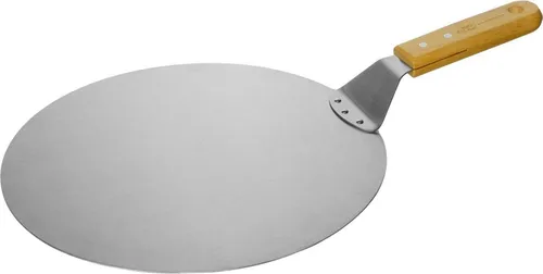 Pizzaschaufel 30,5 cm Pizzaheber Holzgriff Edelstahl Brotschaufel Pizzaschieber