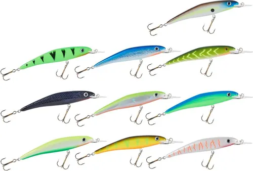 Balzer Matze Koch Wobbler UV Booster 11cm 11g Zanderwobbler, Farbe:Blue Melon