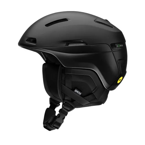 Smith Accel Mips Helm - matte black (51/55CM) - Skihelm mit MIPS-Technologie für maximalen Schutz und Komfort, ideal für urbanen Einsatz und Arbeit. Leichtes Design und einhändig verstellbare Lüftungsschlitze sorgen für optimale Belüftung.