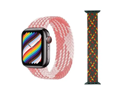Wigento Smartwatch-Armband Für Apple Watch Series 10 42mm / 9 8 7 41 / 6 SE 5 4 40 / 3 L Armband