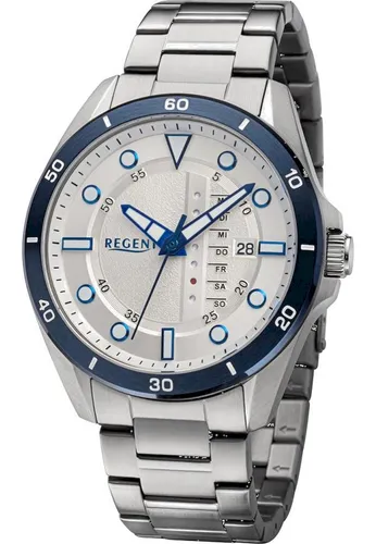 Regent Steel DAY-DATE BA632 Herrenuhr