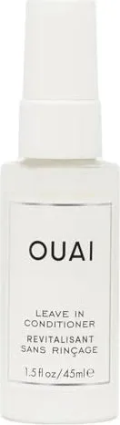 OUAI Haircare Leave-In Conditioner Mini, 40 ml - Haarspülung ohne Ausspülen für alle Haartypen – schützt vor Hitze und UV-Schäden, entwirrt und pflegt mühelos. Ideal für eine schnelle und gesunde Haarpflege.