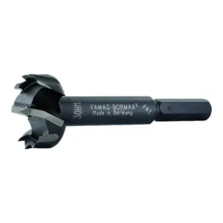 Famag Forstnerbohrer Bormax HM 20 mm GL 90 mm - 1663.020 - Hochwertiger Holzbohrer für präzise Bohrungen, ideal für Tischler und Schreiner, mit langlebiger HM-Beschichtung für exzellente Ergebnisse.