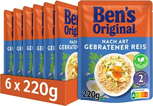 BEN'S ORIGINAL™ Express Gebratener Reis 6 x 220g von Ben's Original