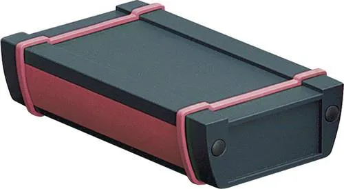 Bopla Alustyle ASPH 1030-150 Profil-Gehäuse - Aluminium Gehäuse in Graphitgrau (RAL 7024), ideal für einfache Montage und vielseitige Anwendungen wie Hand- oder Wandmontage – perfekt für Folientastaturen.