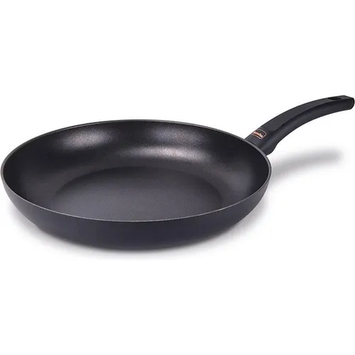 Berndes Bratpfanne 20 cm, schwarz mit Aufhängeöse - Pfanne aus hochwertigem Aluminium mit 3-lagiger Antihaftversiegelung für optimale Kochergebnisse. Ergonomischer Stiel mit Softtouch-Oberfläche sorgt für komfortable Handhabung.