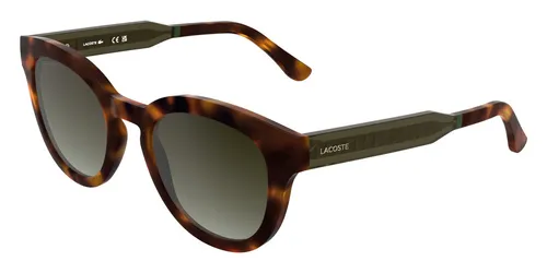 Lacoste L6070S Havana 52/22/145 Damen Sonnenbrillen in beige von Lacoste