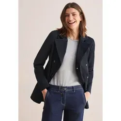 Trenchcoat CECIL für Damen, Größe XXL, navy blau - Funktionsjacken mit Bindegürtel für individuelle Passform, aus 100% Baumwolle für hohen Tragekomfort und Robustheit.