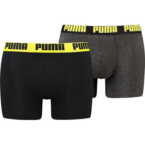 Puma Basic Boxer 2P - grau in grau von PUMA