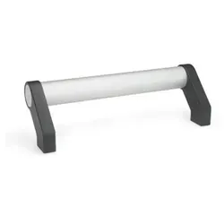 GENEIGTER ROHRGRIFF, ROHR ELOXIERT