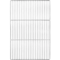 vidaXL Edelstahl-Rechteck-Grillrost 60 x 40 cm