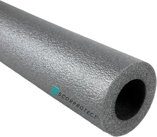 Produktbild Scorprotect® Graue PE Rohrisolierung angeschlitzt 1 Meter Stange (28 x 25 x 1 Meter)